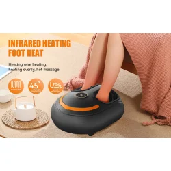 Futura FodOase: Smart Shiatsu &amp; EMS Blge Fodmassageapperat for Ultimativ Afslapning og Velvre"