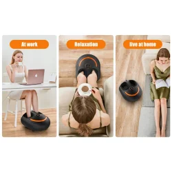 Futura FodOase: Smart Shiatsu &amp; EMS Blge Fodmassageapperat for Ultimativ Afslapning og Velvre"