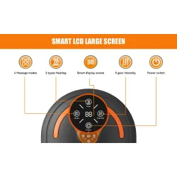 Futura FodOase: Smart Shiatsu &amp; EMS Blge Fodmassageapperat for Ultimativ Afslapning og Velvre"